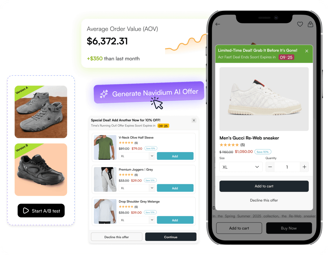 One-click Upsell
